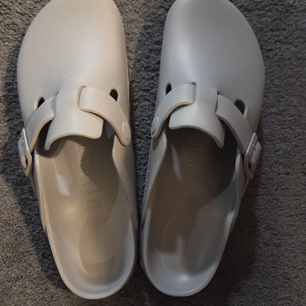 Birkenstock Grey Clogs